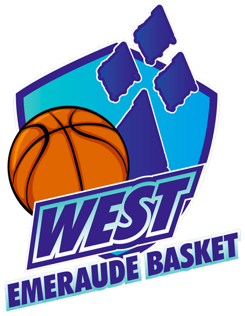 Logo west emeraude basket